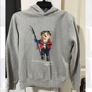 BOYS BEAR HOODIE